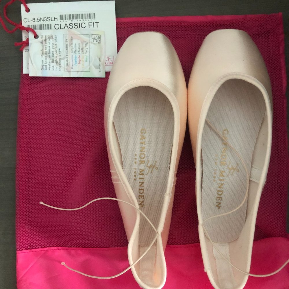 GAYNOR MINDEN Pointe Shoes - Size 8.5